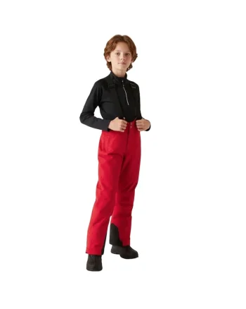 Pantaloni de schi cu bretele si elemente reflectorizante Outmove II,