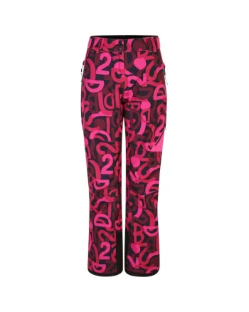 Pantaloni cu imprimeu, pentru ski
