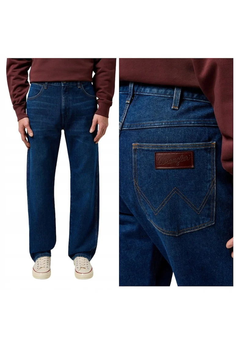 Spodnie Męskie  Frontier Straight Fit Jeansy Polar Steel