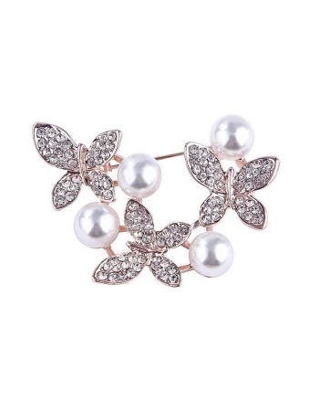 Brosa eleganta 5608,  Rose
