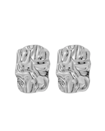 Cercei Inox 5971,  Argintiu