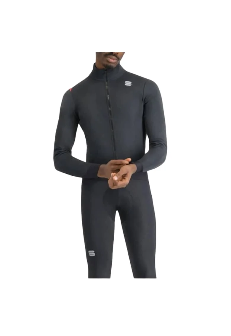 Jacheta ciclism barbati  Fiandre Pro, GORE-TEX negru, Negru