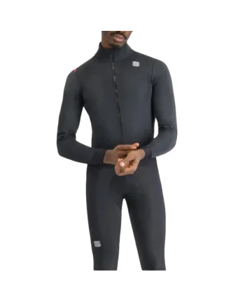 Jacheta ciclism barbati  Fiandre Pro, GORE-TEX negru, Negru