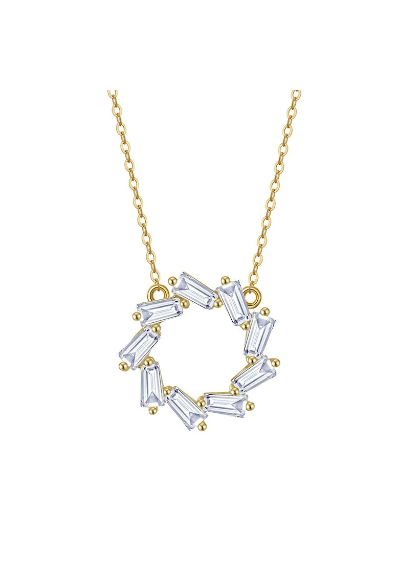 Colier din Argint 925, Minimalist cu Zircon,  6104B