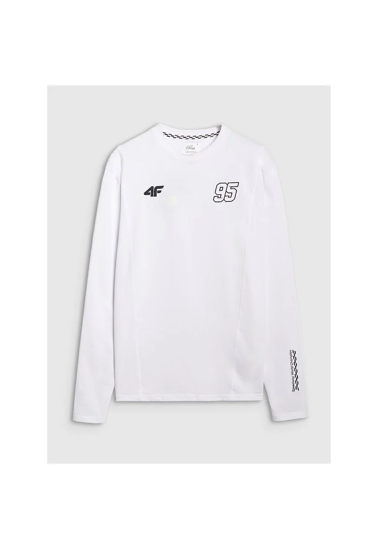 Tricou Barbati Longsleeve  100% Bumbac, Colectie Limitata, Bartosz Zmarzlik, Casual si Sport, Negru