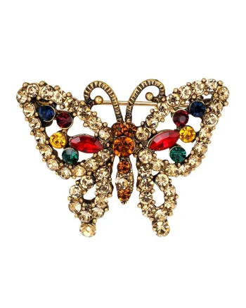 Brosa 4256,  Auriu, Fluture