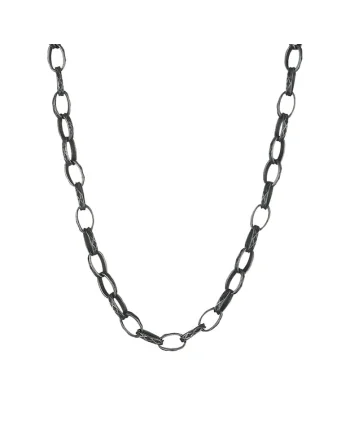 Colier 3936 inox,  Argintiu, lungime 58 cm