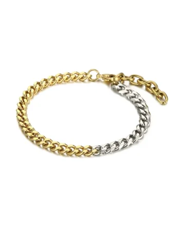 Bratara eleganta Inox 5636, Auriu