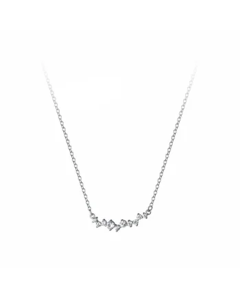Colier 6102, Argintiu
