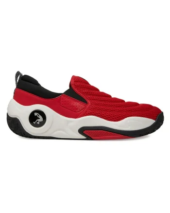 Pantofi sport barbati,  EOSS-SHAQIVAL, baschet, rosu, textil