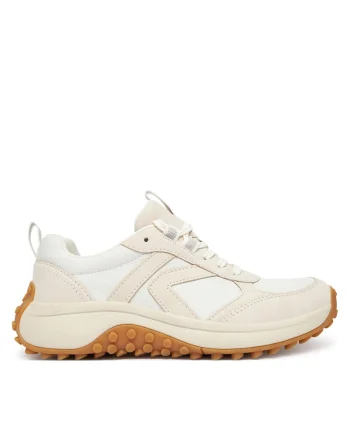 Adidasi sport femeie  bej, piele naturala,
