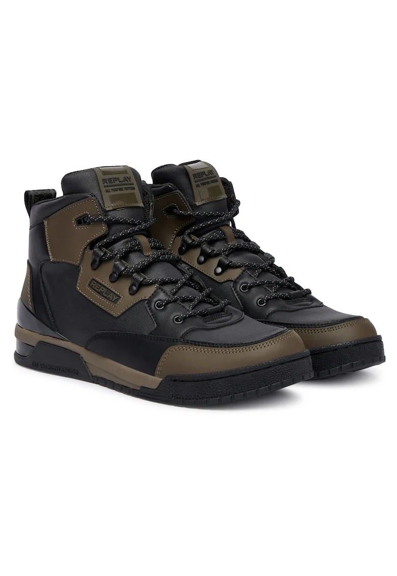 sport barbati,  1659, piele naturala, Verde