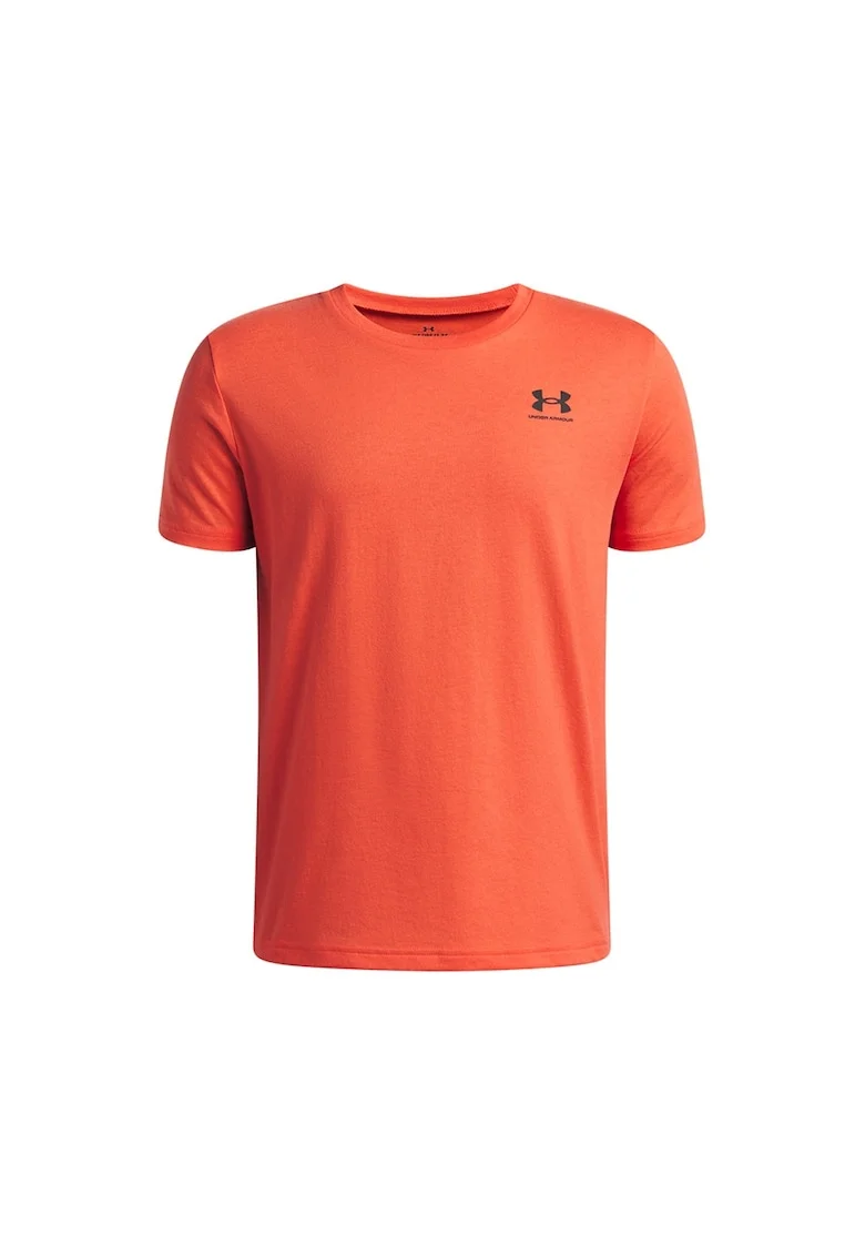 Tricou cu logo Sportstyle, Portocaliu mandarina