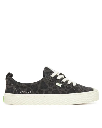 Pantofi sport dama  negru, piele naturala
