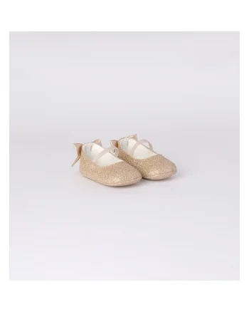 Pantofi eleganti pentru bebe fetita,, Auriu