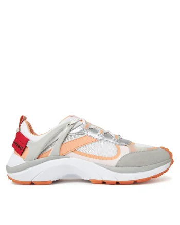 Pantofi sport dama  multicolor, piele ecologica, set