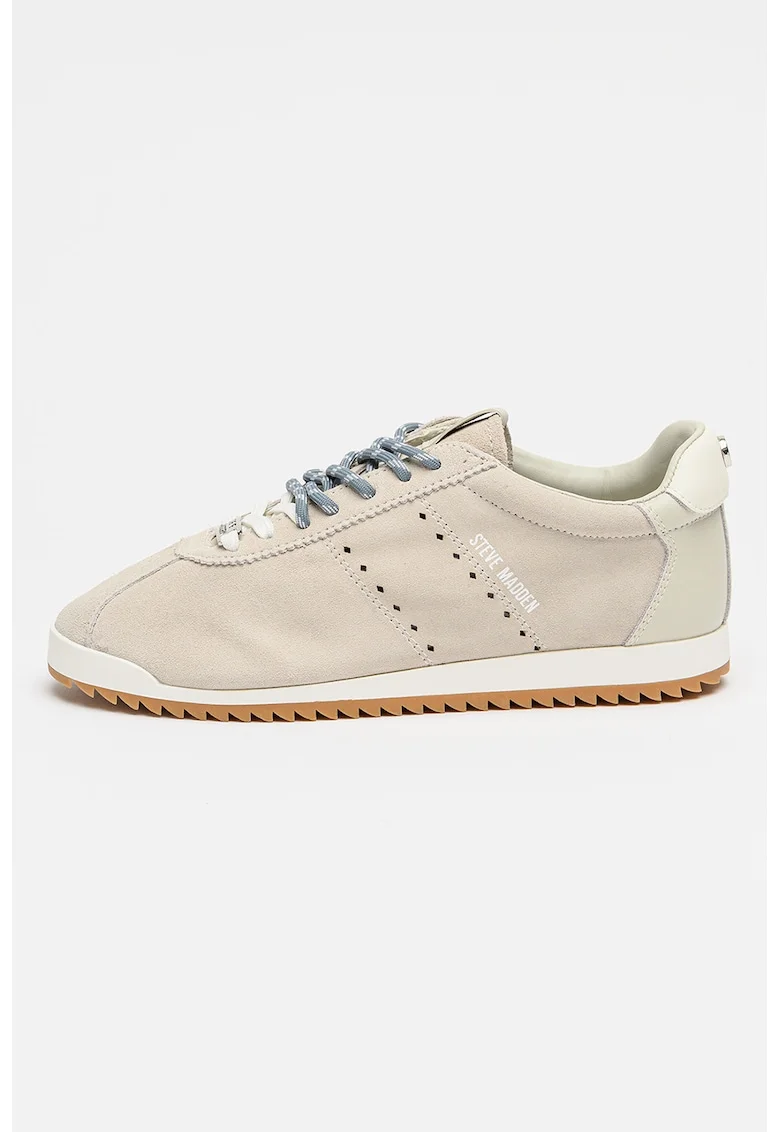 Pantofi Mirage sport de piele intoarsa, Grej