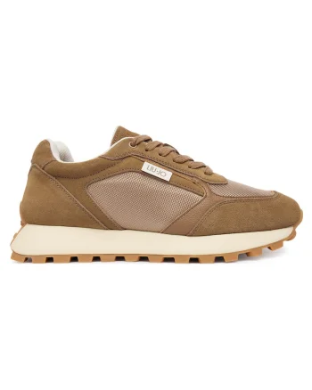 Pantofi sport barbati  maroni, piele naturala, fitness