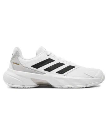Pantofi sport barbati,  CourtJam Control 3 T, alb/negru/gri