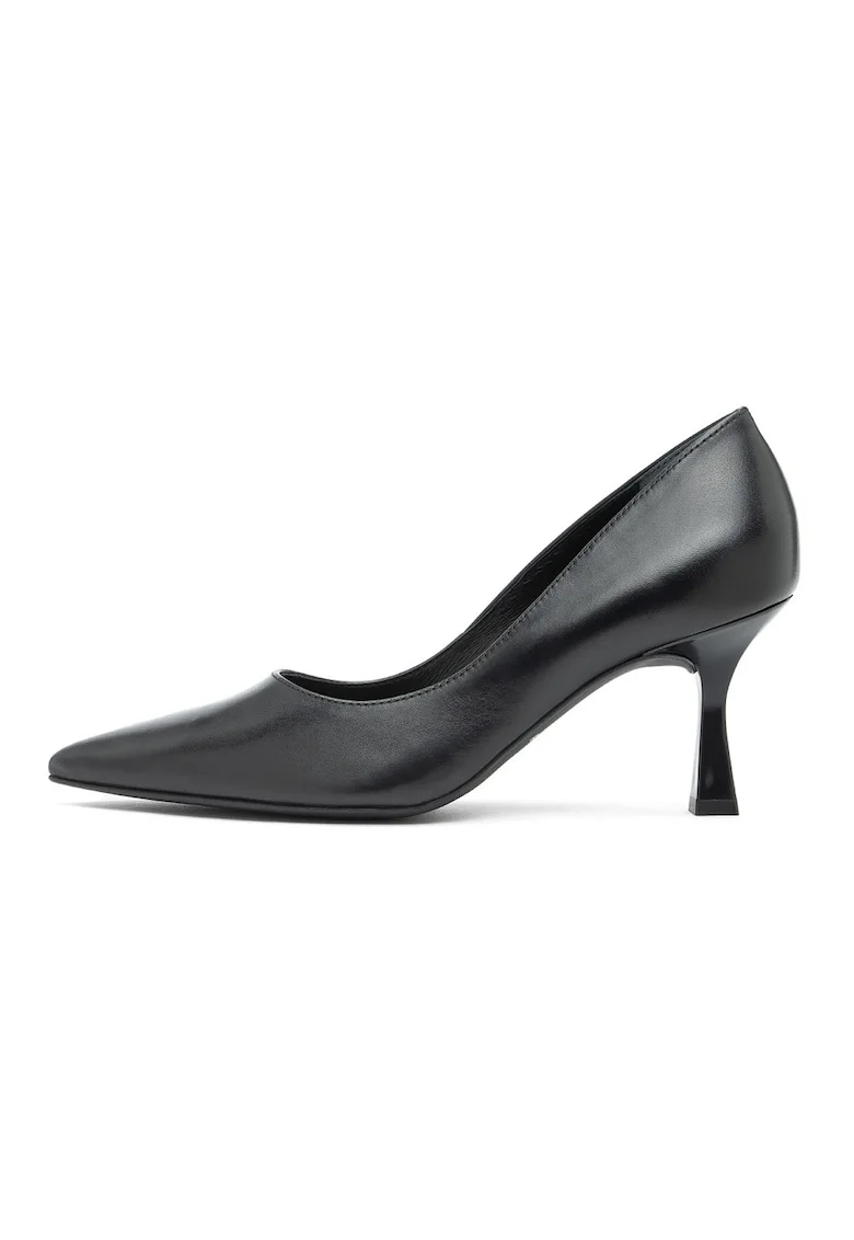 Pantofi din piele Estima, Negru