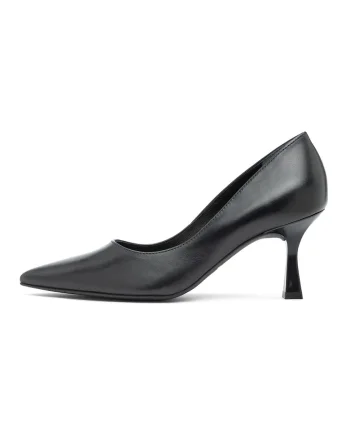 Pantofi din piele Estima, Negru