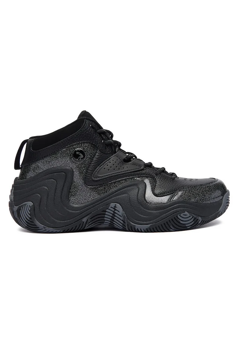 Pantofi sport barbati,  EOSS-JUGGERNAUT AQ95, piele naturala, negru