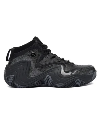 Pantofi sport barbati,  EOSS-JUGGERNAUT AQ95, piele naturala, negru