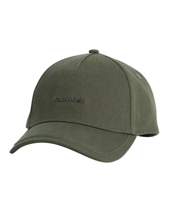 Sapca ajustabila de bumbac cu logo, Verde sparanghel