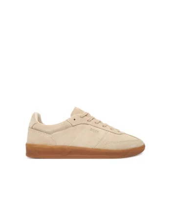 Pantofi sport dama  model Brenta, piele naturala, bej deschis