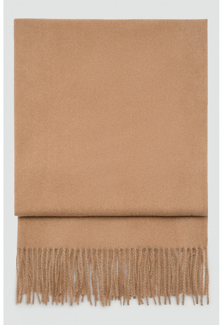 Fular cu franjuri, Maro camel