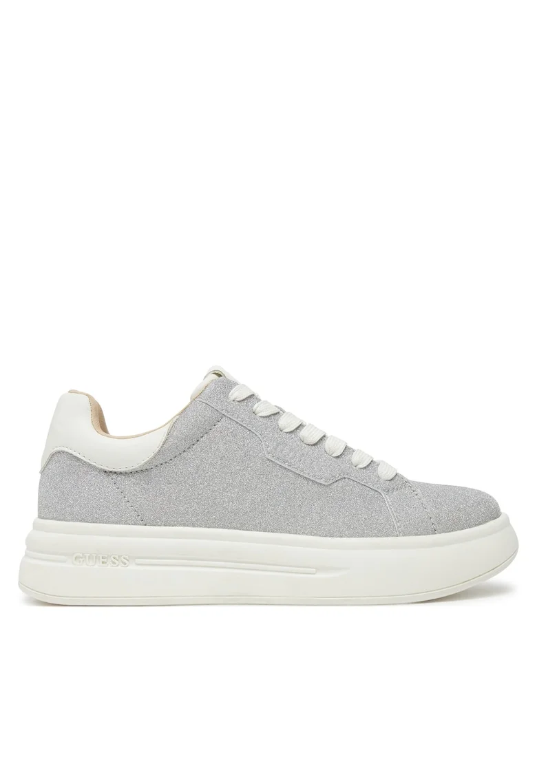 Pantofi sport dama,  SILVE FLPWIN LEL12, gri, piele ecologica,
