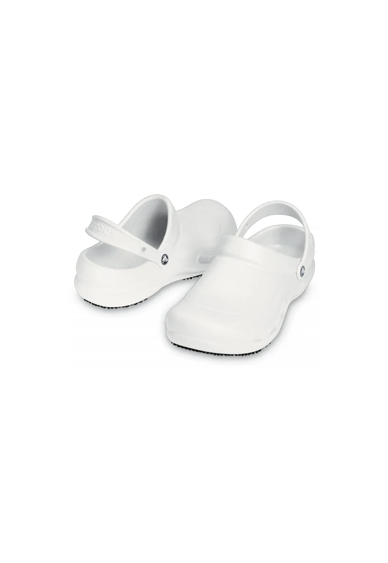 papuci Bistro Crocs cu curea pentru toc 3, Alb
