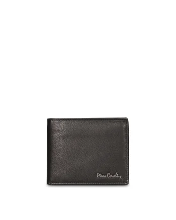 Portofel pliabil din piele Arden Chic, Negru
