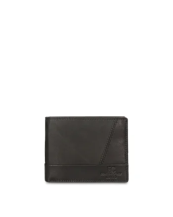 Portofel din piele Astor Prime, Negru