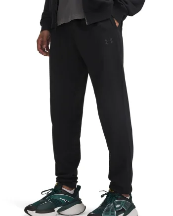 Pantaloni de trening usori din amestec de bumbac Rival, Negru