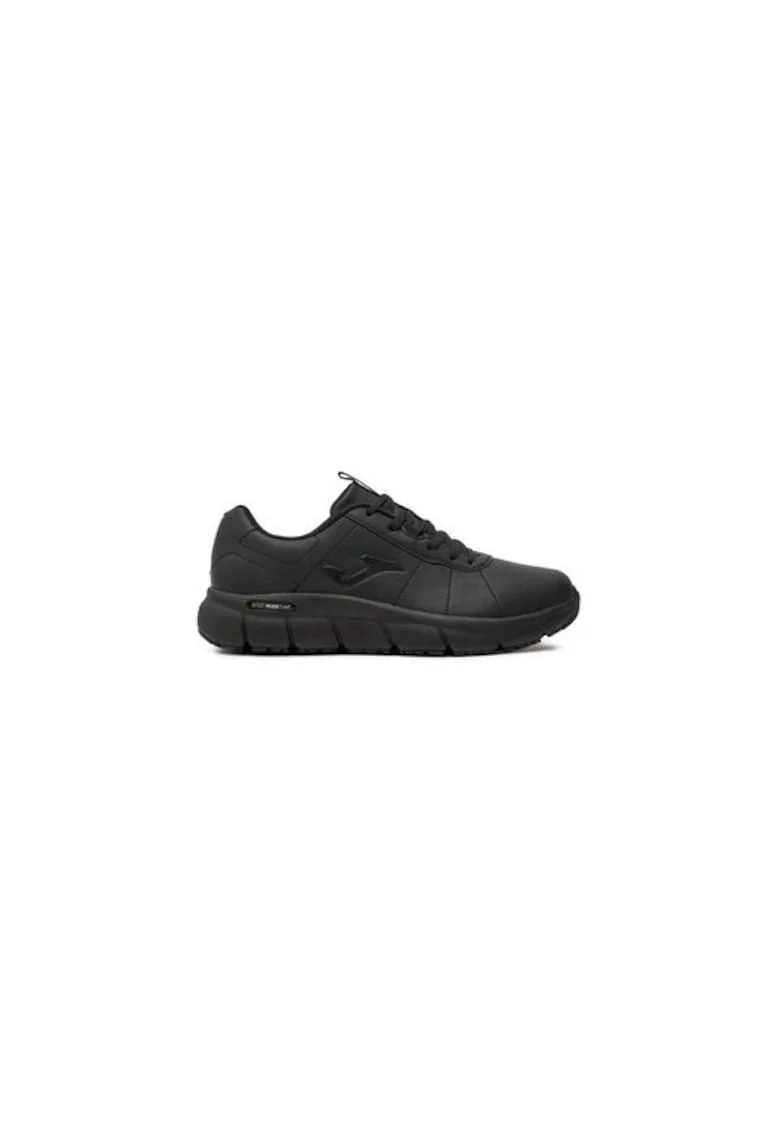 Pantofi sport barbati  304047459, Piele ecologica, Negru, Negru