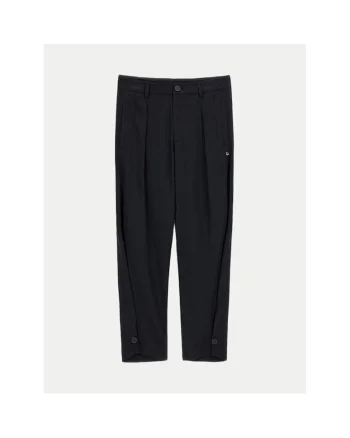 Pantaloni copii,  negru, stofa,