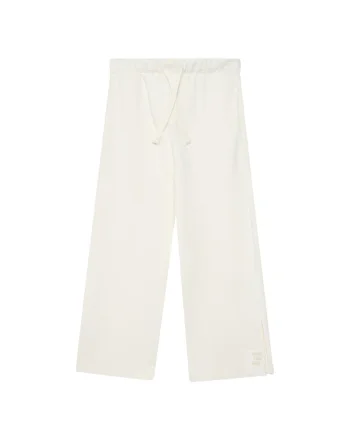 Pantaloni de trening fetita  ecru,