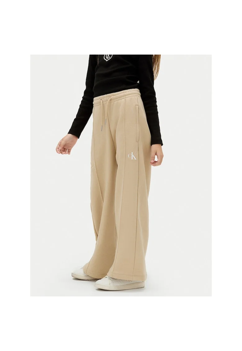 Pantaloni copii,  bej, pentru fete