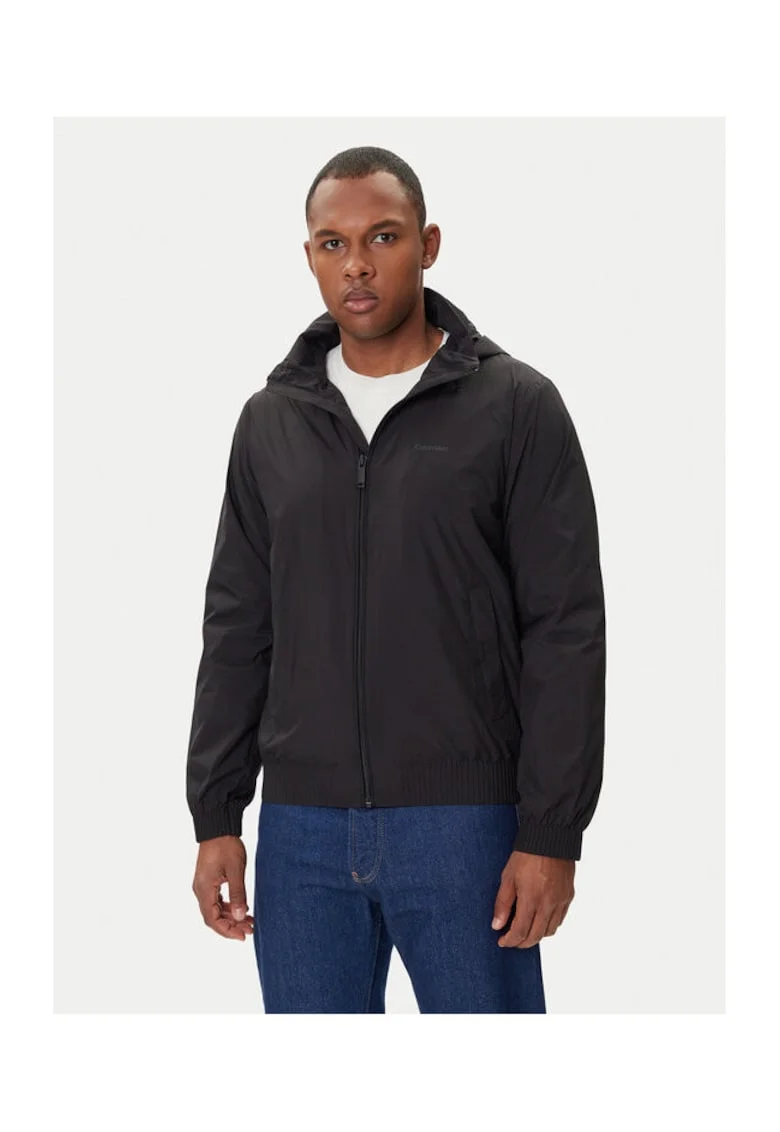 Geaca de tranzitie barbati  culoarea neagra