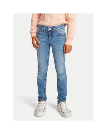 Pantaloni copii,  jeans, albastru,