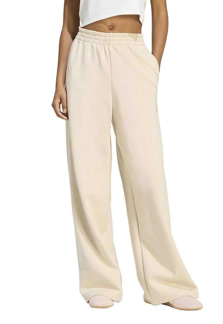 Pantaloni de trening cu croiala ampla Soft Lux, Bej deschis