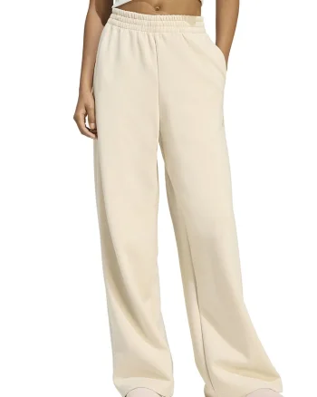 Pantaloni de trening cu croiala ampla Soft Lux, Bej deschis