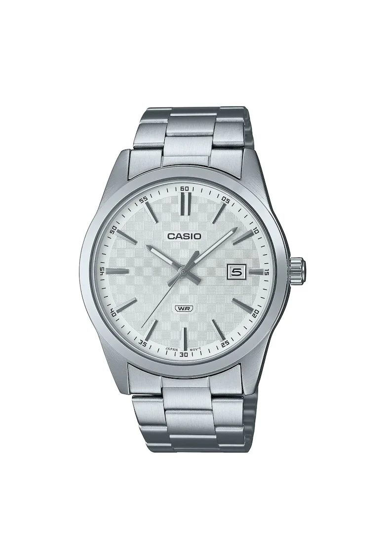 Ceas barbatesc  inox, argintiu, 41 mm