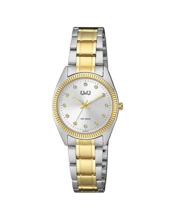 Ceas analog de dama,, Argintiu/Auriu