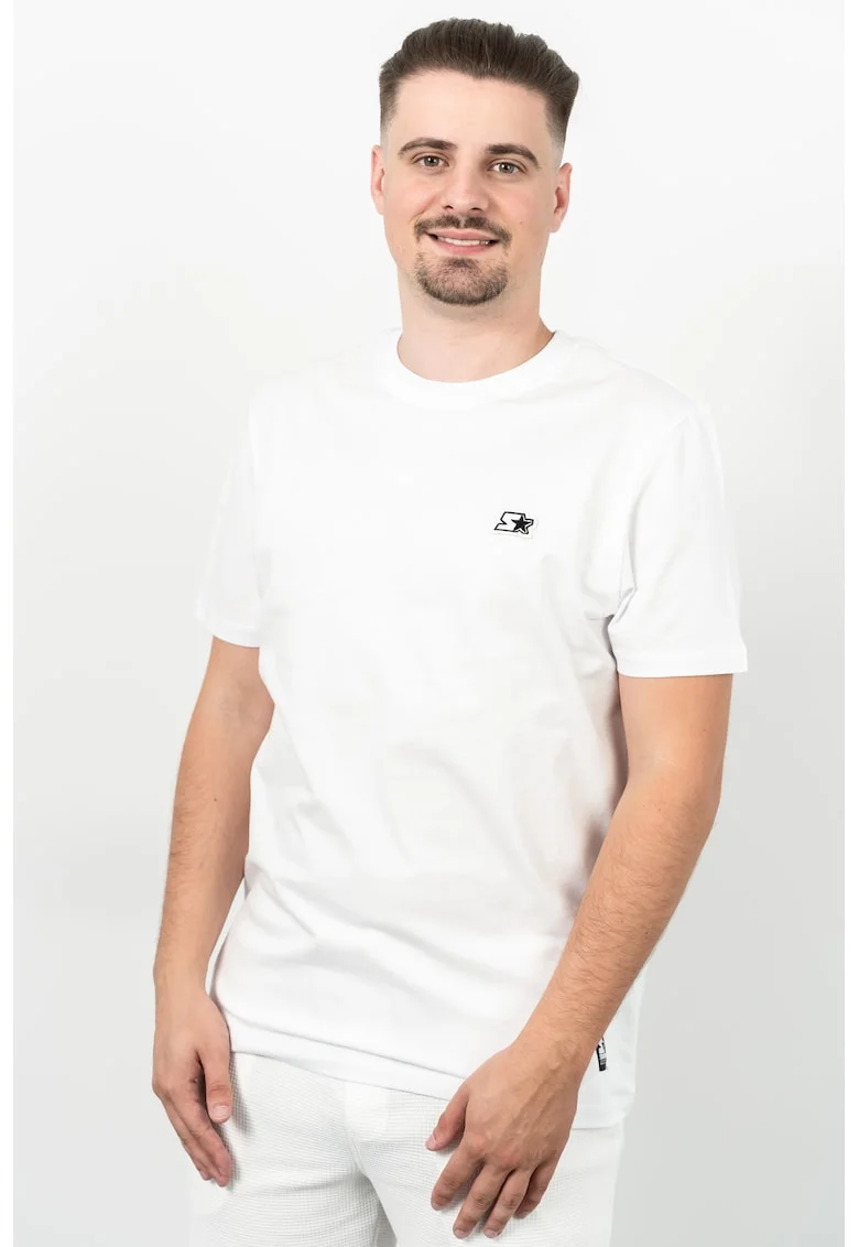 Tricou  WARREN, Alb, Alb