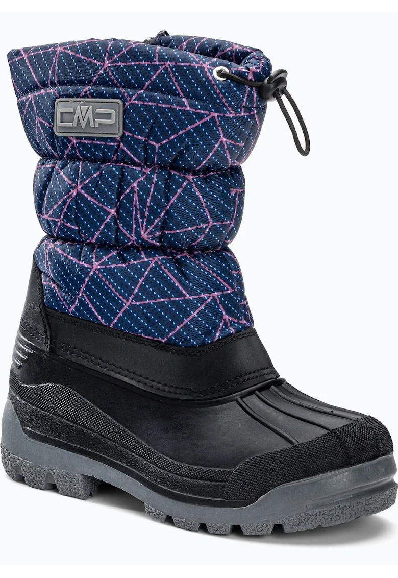 Cizme de zapada pentru copii,  Textil, Negru