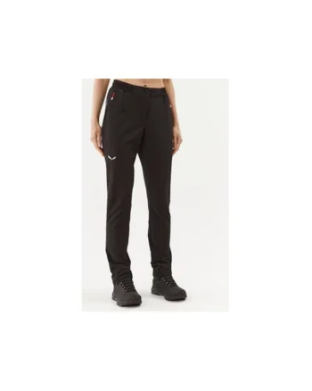 Pantaloni dama,  303295127, Poliamida/Poliester, Negru, Negru