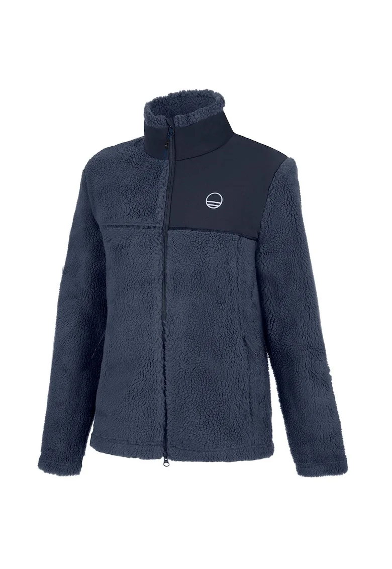 Fleece escalada dama  Spotter, Negru/Bleumarin