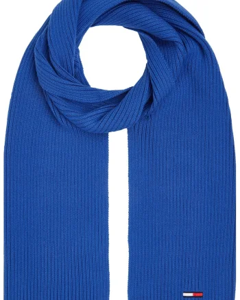 Fular Barbati,  Tjm Flag Scarf, Albastru, 50% Bumbac Organic, 50% Acril